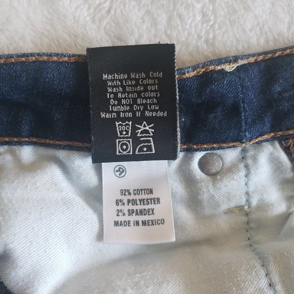 COPY - BIG STAR 1974 Avalon High Rise Skinny Dark Wash Womens Jeans SZ 25 x L28… - Picture 14 of 15